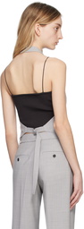 Helmut Lang Gray Halter Vest