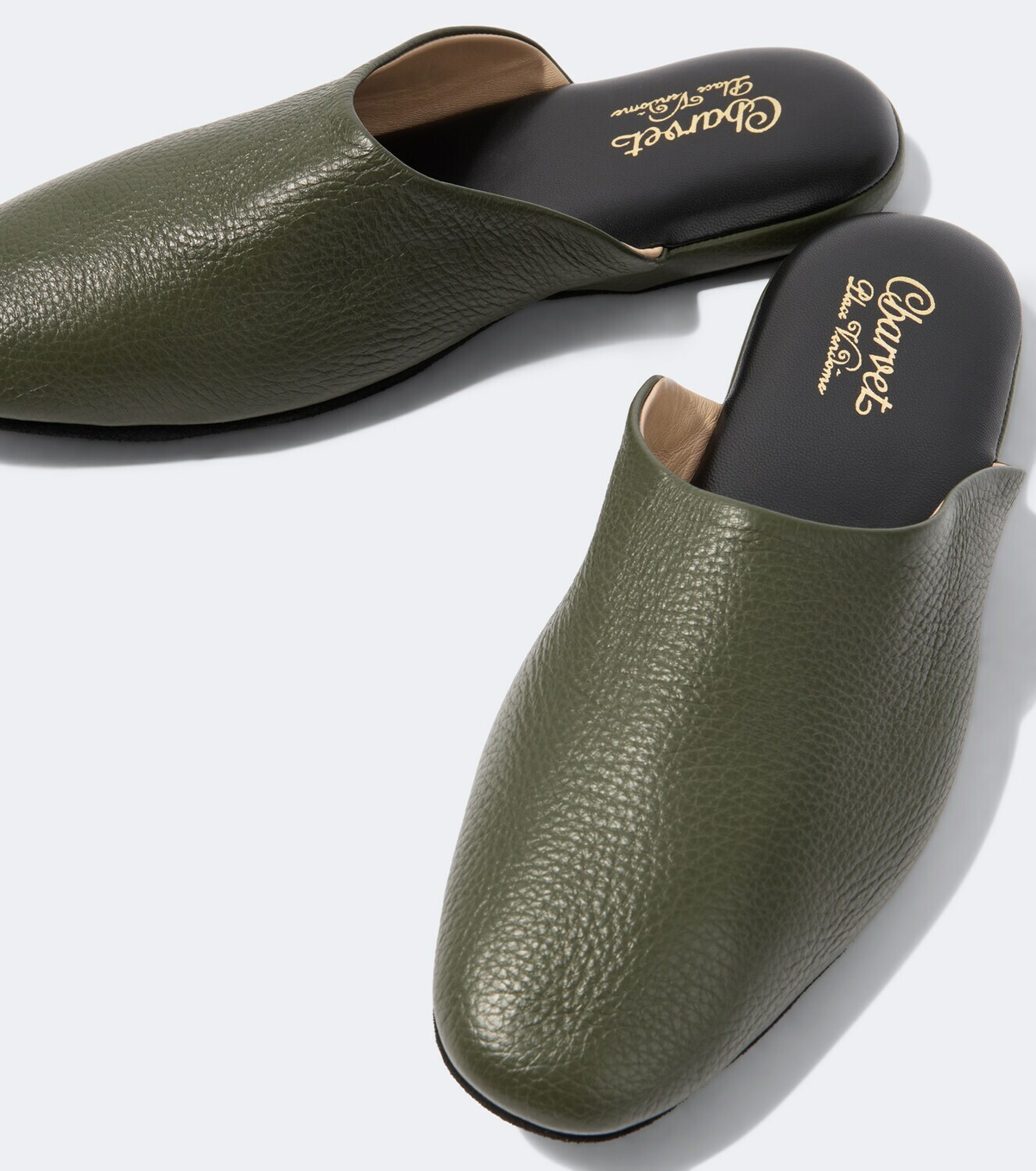 Charvet Leather slippers