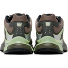 Salomon Brown & Green XT-Whisper Sneakers