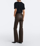 Joseph Tarifa leather flared pants