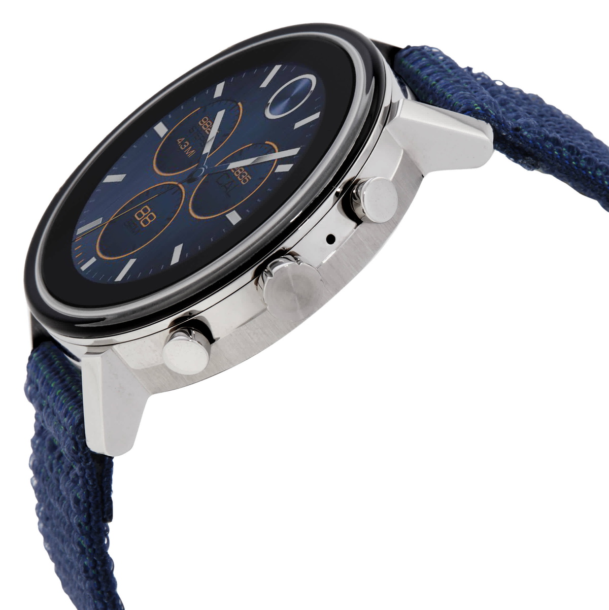 Movado Connect Black Dial Unisex Watch 3660030