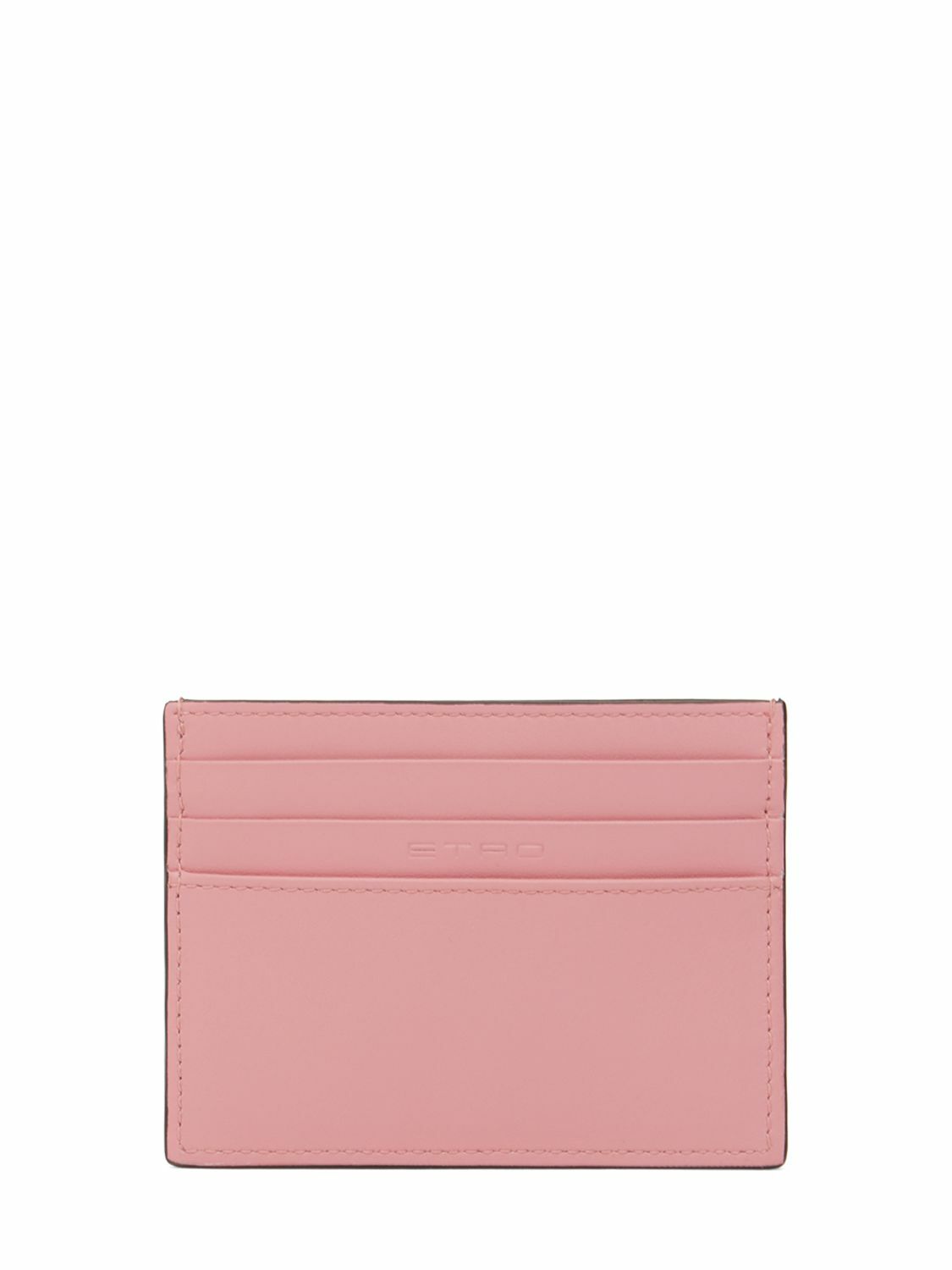 ETRO - Logo Leather Card Holder Etro