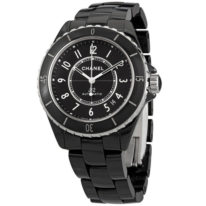 Photo: Chanel J12 Black Dial Ladies Watch H5697