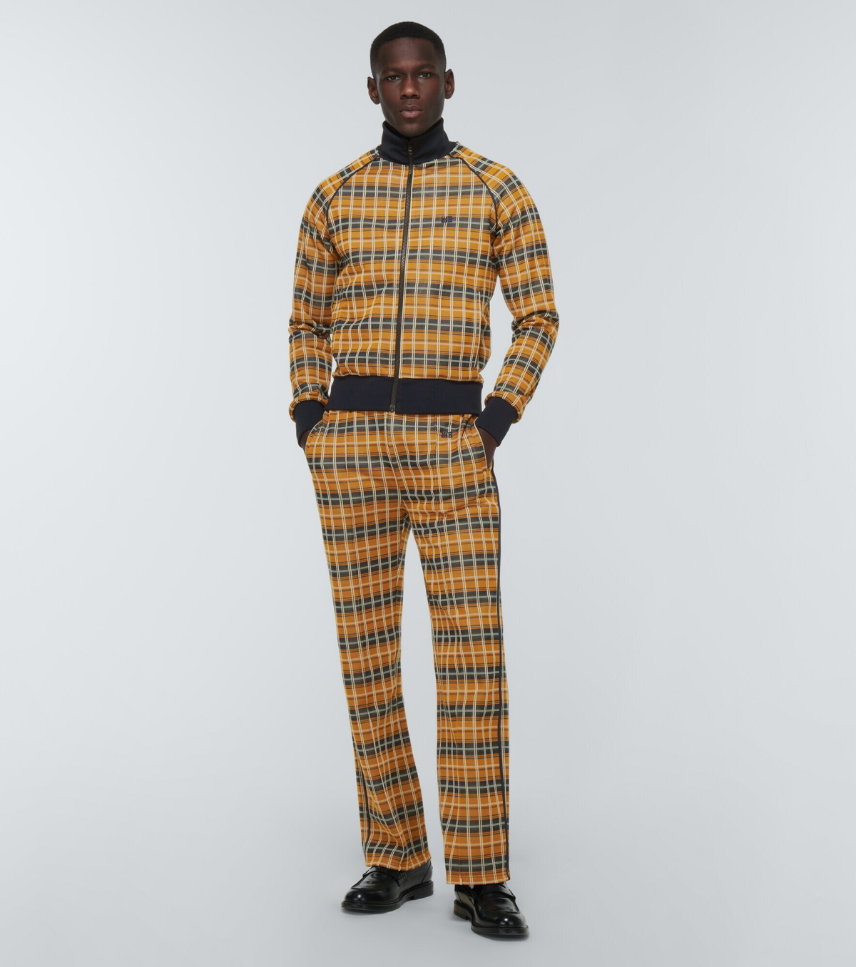 Wales Bonner - Samuel checked track pants Wales Bonner