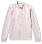 Séfr - Hampus Textured-Cotton Shirt - Neutrals