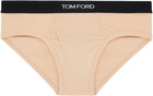 TOM FORD Beige Classic Fit Briefs