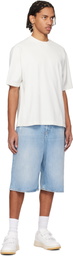 Acne Studios White Velcro Strap Sneakers