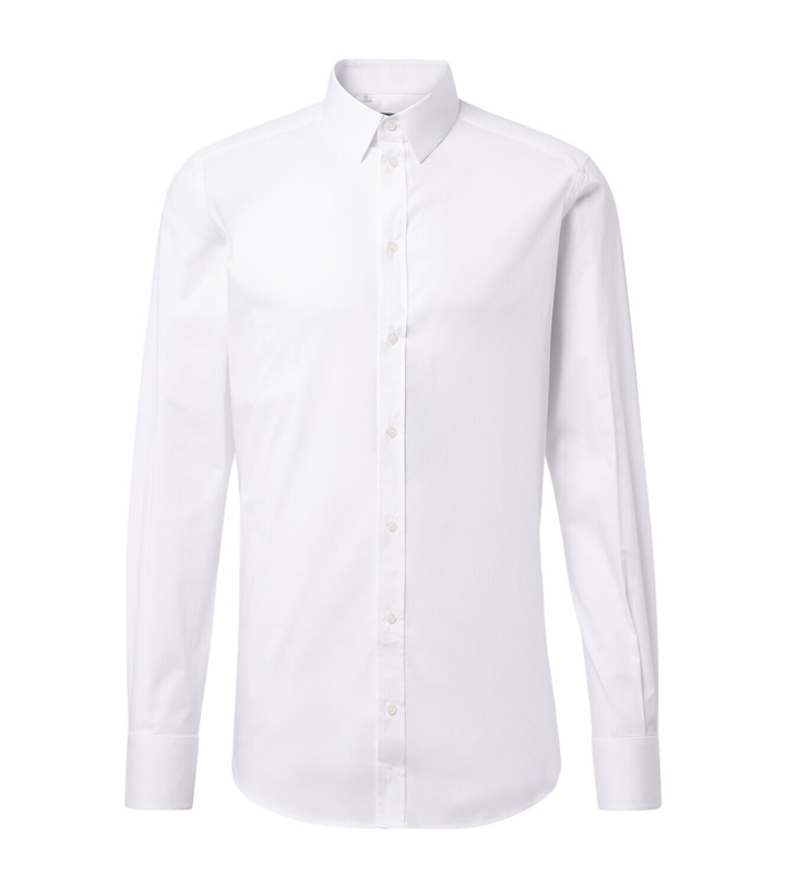 Photo: Dolce&Gabbana Cotton-blend shirt