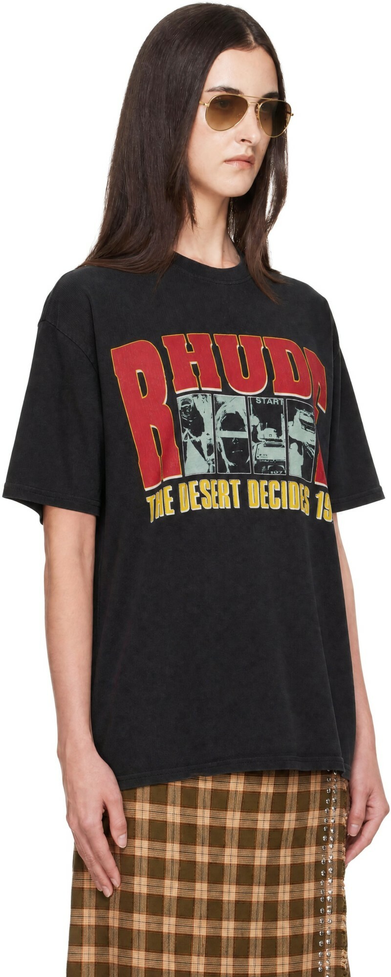 Rhude Black 'The Desert Decides' T-shirt