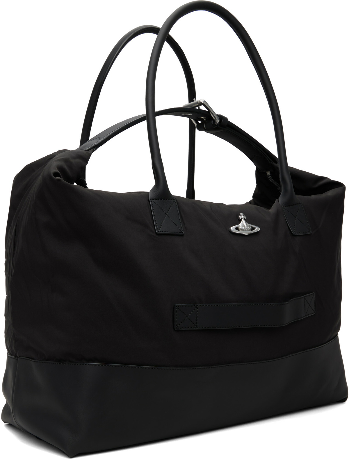 Vivienne Westwood Black Sid Weekender Duffle Bag