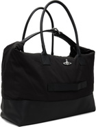 Vivienne Westwood Black Sid Weekender Duffle Bag
