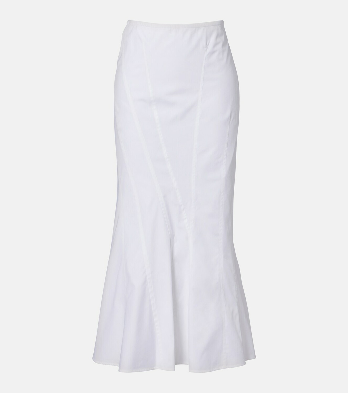 Fforme Ora cotton poplin midi skirt