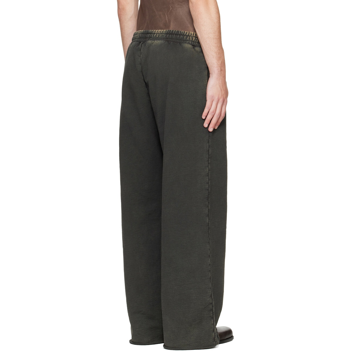 Rivington Roi Rebis Gray 'Anti Death Principal' Sweatpants