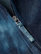 Universal Works - Windcheater II Tie-Dyed Denim Jacket - Blue