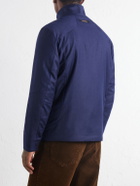 SEASE - Padded Wool and Silk-Blend Jacket - Blue