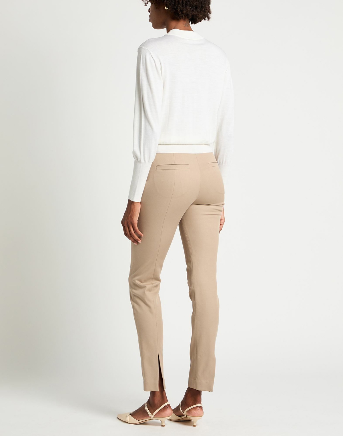 Peserico Womens Sweater in Ivory