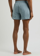 Emporio Armani Logo Shell Swim Shorts Light Blue