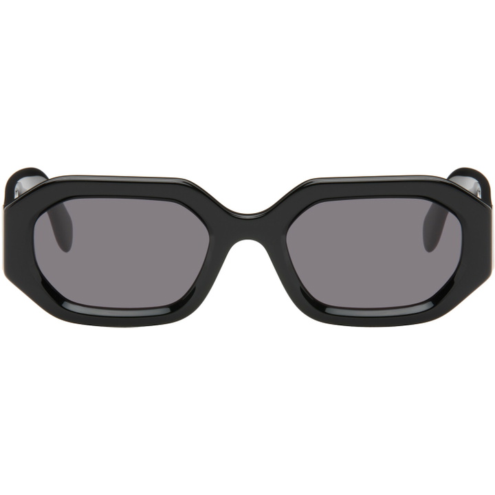 Photo: Palm Angels Black Riplay Sunglasses