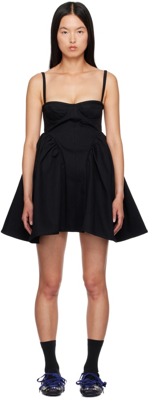 Photo: Cecilie Bahnsen Black Ovid Denim Minidress