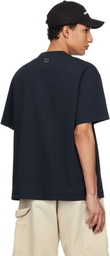 WOOYOUNGMI Navy Logo T-shirt