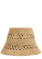 Zimmermann Raffia Bucket hat Natural