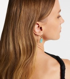 Shay Jewelry 18kt white gold earrings with amazonite and diamonds