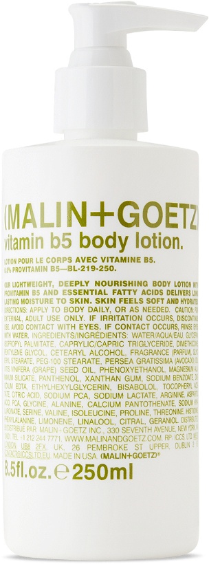 Photo: MALIN + GOETZ Vitamin B5 Body Lotion, 250 mL