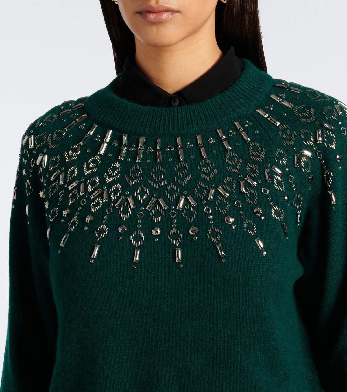 Altuzarra Harold embellished wool sweater