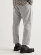 NN07 - Bill 1630 Tapered Wool-Blend Trousers - Gray
