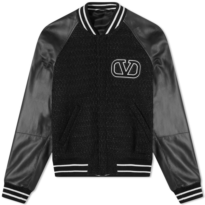 Photo: Valentino Logo Varsity Jacket