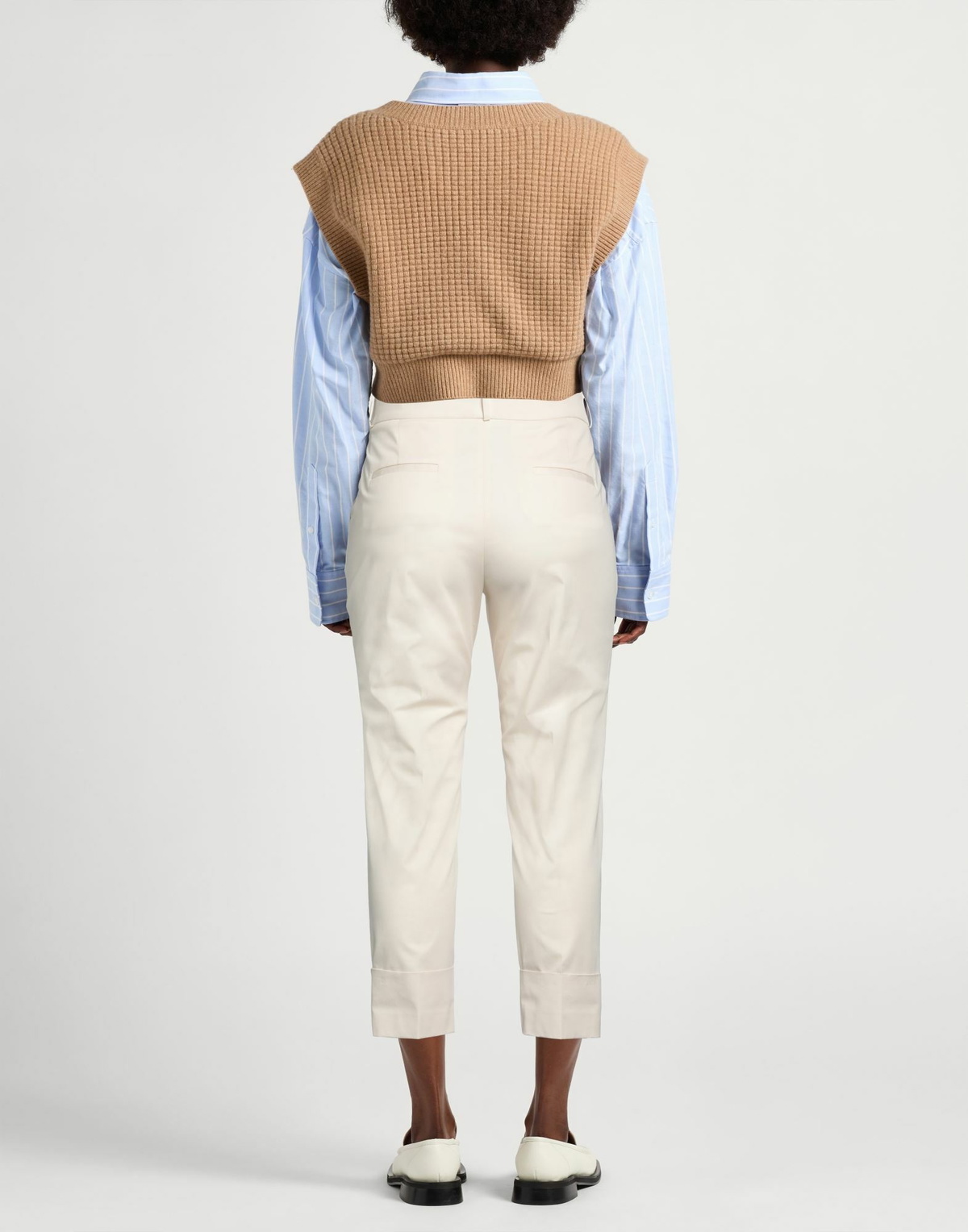 Peserico Womens Pants Ivory