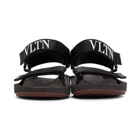 Valentino Black Valentino Garavani VLTN Sandals