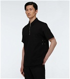 Givenchy - Half-zipped cotton polo shirt