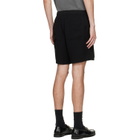 Represent Black 'Love and Kisses' Shorts