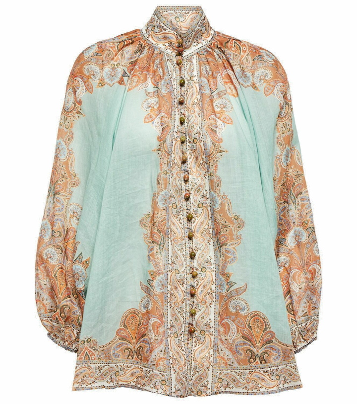 Photo: Zimmermann Devi paisley blouse