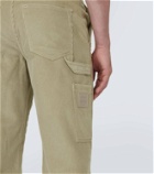 Loewe High-rise corduroy straight pants