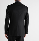 Canali - Kei Slim-Fit Unstructured Wool Blazer - Black