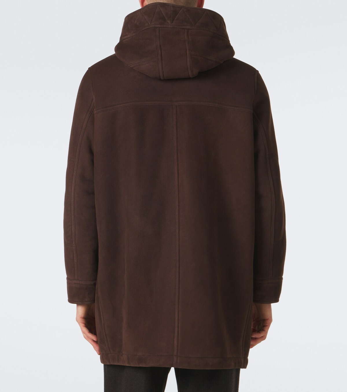 Yves Salomon Shearling-lined suede parka