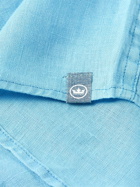 Peter Millar - Garment-Dyed Linen Shirt - Blue