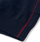 Paul Smith - Shawl-Collar Striped Wool Cardigan - Blue