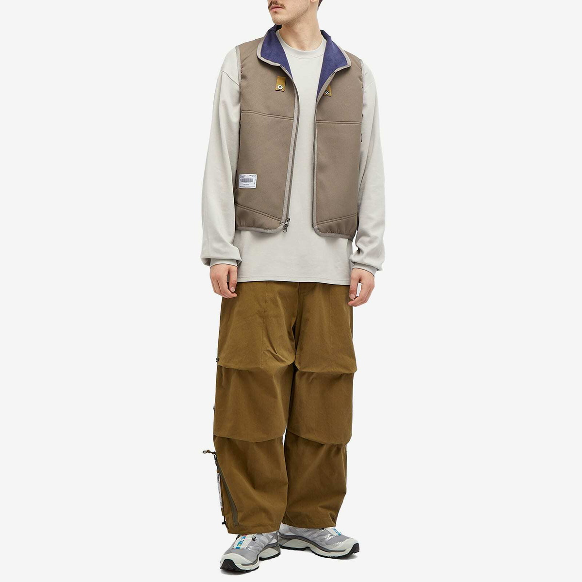 Poliquant Men's Layering Jackcet with Built In Vest in Green