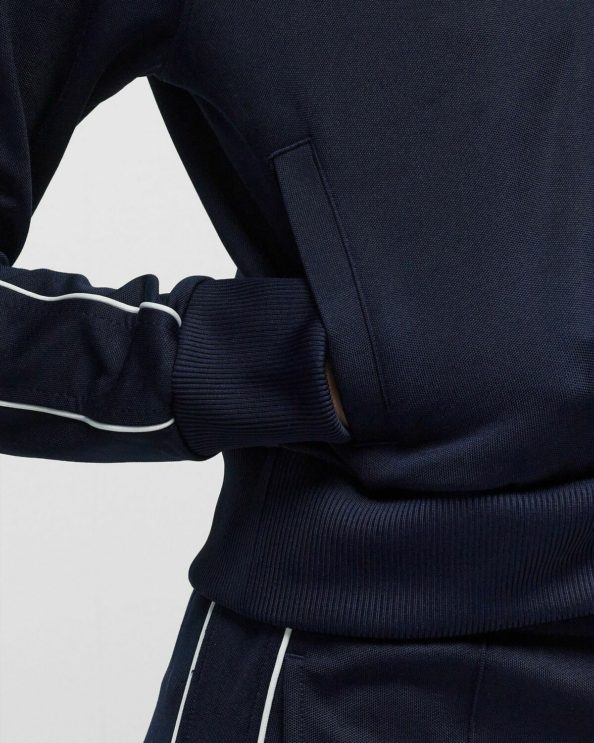 Lacoste Sweatshirts Blue Track Jackets