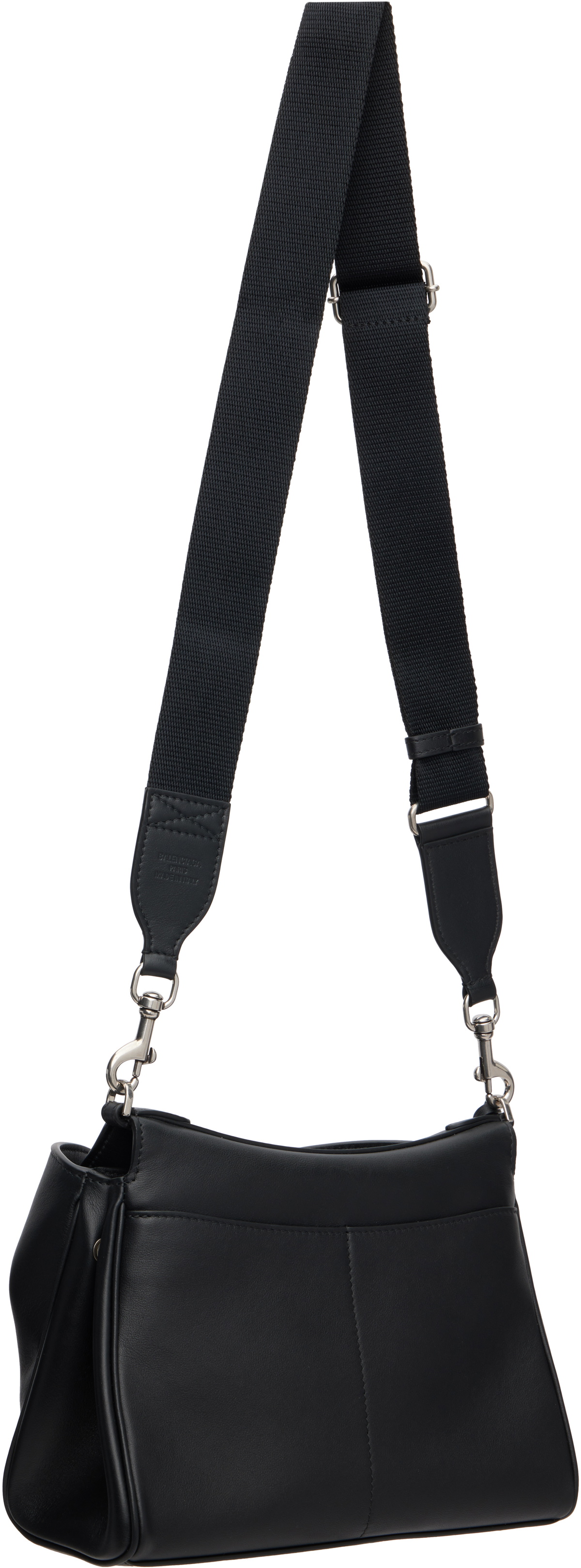 Balenciaga Black Rodeo Messenger Bag