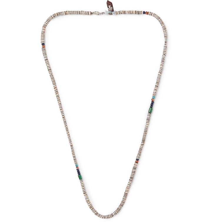 Photo: Peyote Bird - Sterling Silver Multi-Stone Necklace - Brown