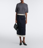 DeMellier Florence Small leather top-handle bag