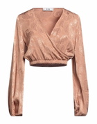 Jijil Womens Top in Apricot