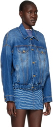 VITELLI SSENSE Exclusive Blue Denim Jacket