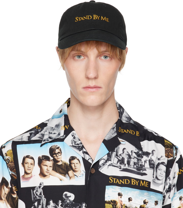 Photo: WACKO MARIA Black 'Stand By Me' Cap