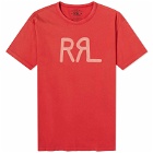 RRL Men's Logo T-Shirt in Red