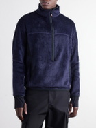 Moncler Grenoble - Panelled Polartec® Fleece Half-Zip Ski Mid-Layer - Blue